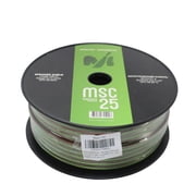 Deaf Bonce Car Audio 14 AWG Oxygen Free Copper Speaker Wire Black/Green Lot Full Spool