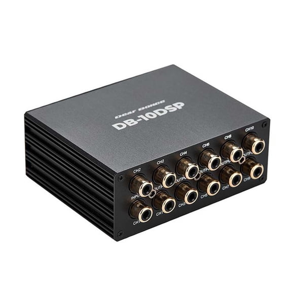 Deaf Bonce DB-10DSP 10-Channel Car Audio Compact DSP Digital Signal Processor