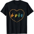 thumbnail image 1 of Deaf Mute Finger Sign T-Shirt, 1 of 4