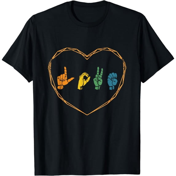 Deaf Mute Finger Sign T-Shirt