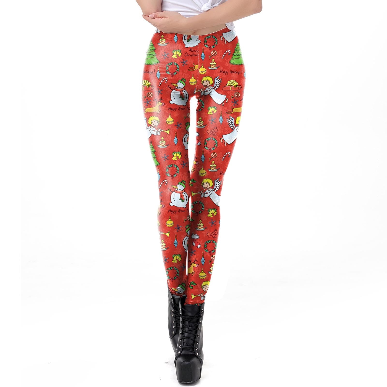 Deagia Fishnet Stockings Seemless High Tight for Women Girls Christmas ...