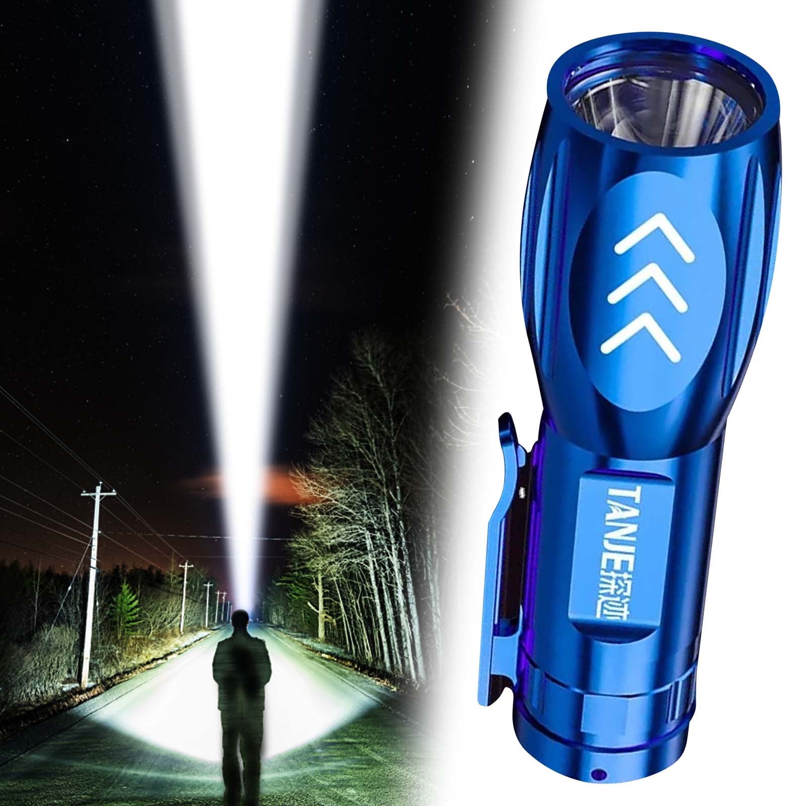 Deagia Mini Flashlight Clearance Special Forces Flashlight Strong Light