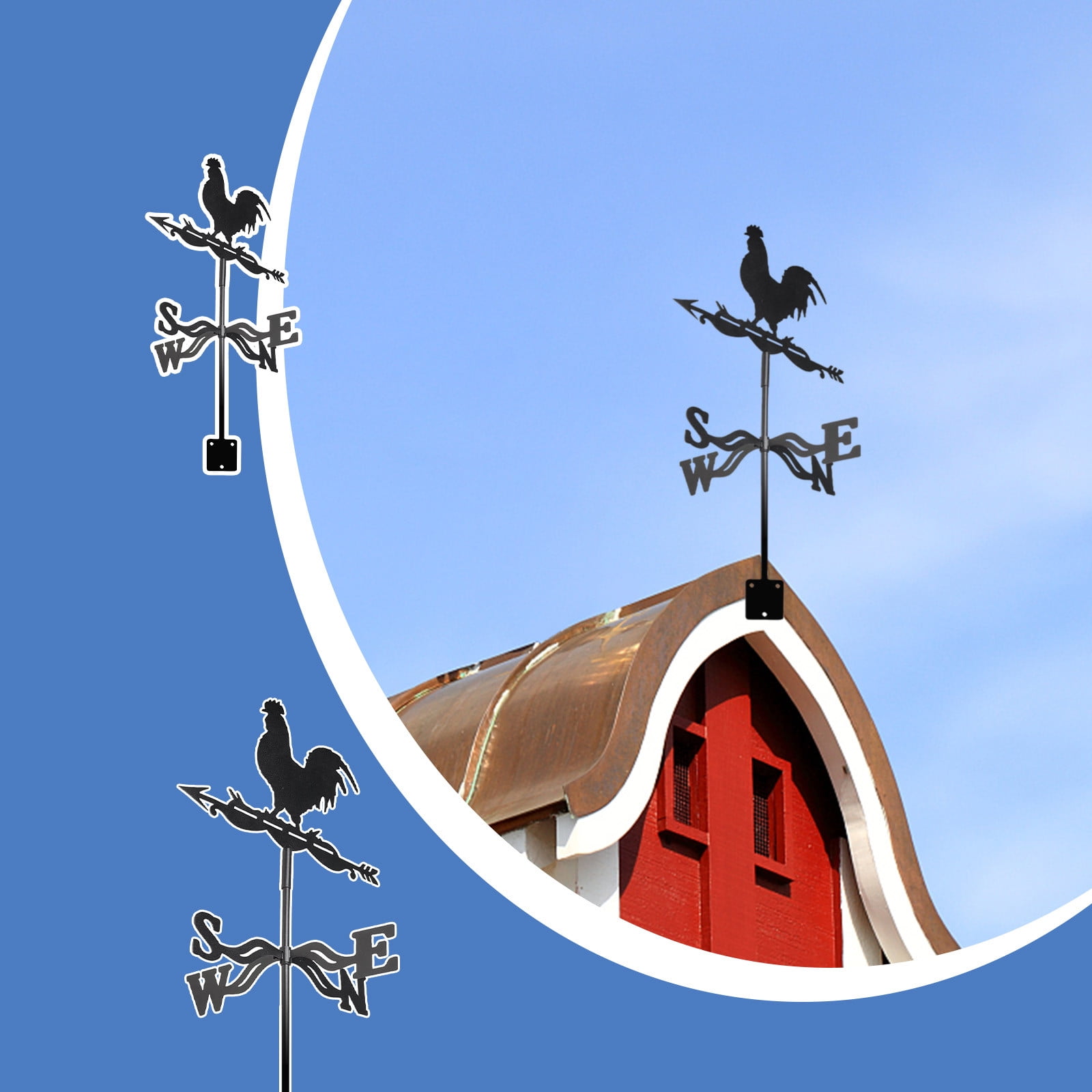Deagia Wall Decor Living Room Clearance Weather Vane Decoration Roof