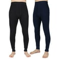 thumbnail image 1 of Deago 1 Pack Pack Men's Thermal Underwear Pants Long Johns Midweight Soft Cotton Base Layer Bottoms (Black, XL), 1 of 9