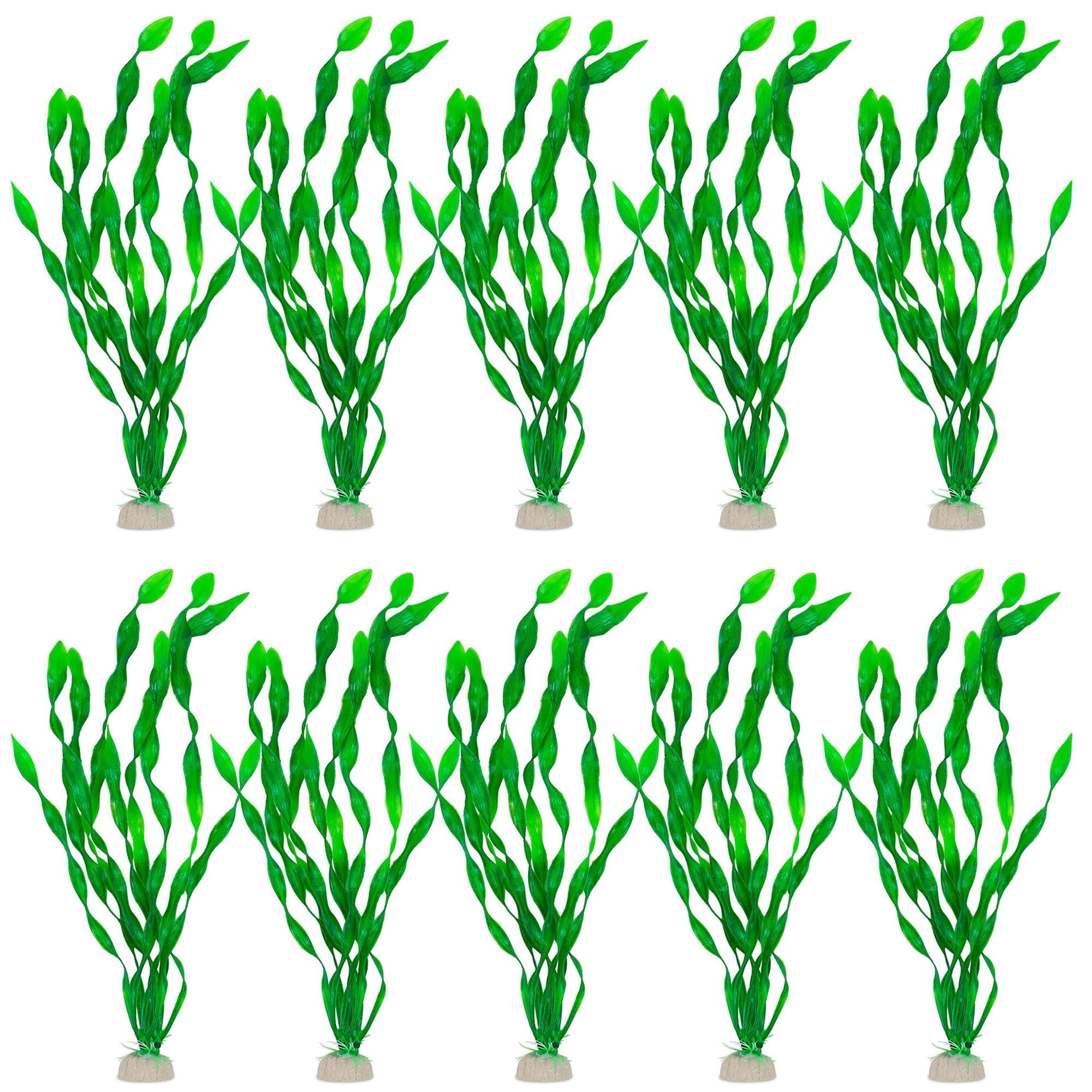 XYWHPGV Kunststof Aquarium Simulatie Levensechte Waterplant Gras Decor Ornament 2 in 1(cb2f2 77b30 bd99d 10e3a bde22 08040