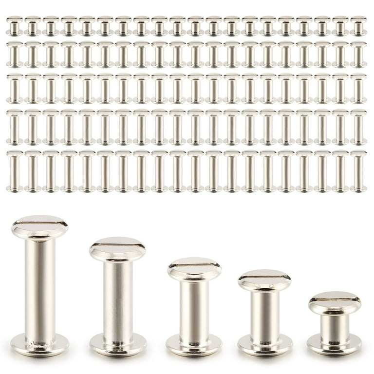 Chicago Screws: Large: 3/8 Chicago Screws: Large: 3/8