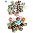 thumbnail image 1 of Deago 10pcs Natural Stone Star Shaped Reiki Healing Crystals for 7 Chakras Balancing, Crystal Therapy, Meditation, Reiki, Home Decor (Mixed Color), 1 of 9
