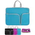 thumbnail image 1 of Deago 11/14/15 Inch Laptop Sleeve Bag Waterproof Protective Case with Handles, Portable Slim Computer Notebook Carrying Bag Briefcase Handbag for Men Women - Blue, 1 of 9