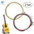 thumbnail image 1 of Deago 2 Sets of 6pcs Guitar Strings 1st-6th String Replacement Steel String for Acoustic Guitar (2 Colorful Set), 1 of 9