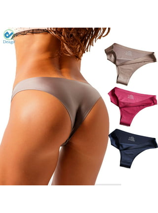 chahoo G-String Thongs for Women Cotton Panties Low Rise Soft T-back  Underwear women 5 Pack Sexy Underpants Gifts S-XL