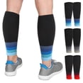 thumbnail image 1 of Deago 3 Pairs Calf Compression Sleeve for Men & Women Footless Compression Socks Support Runners Leg Sleeve Shin Splints Pain Relief, 1 of 8