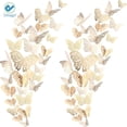 thumbnail image 1 of Deago 3D Hollow Butterfly Wall Decals, Set of 36, 1 of 7