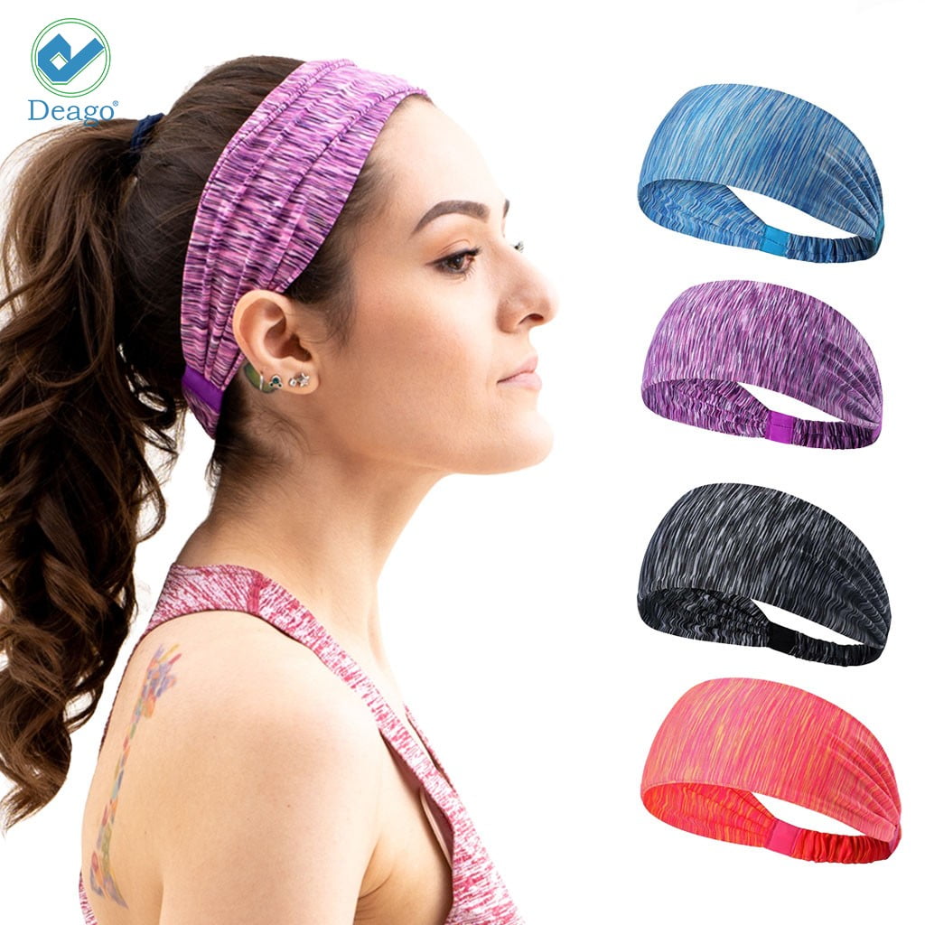 DraggmePartty Double-sided thickened ant cloth face wash makeup yoga  exercise Velcro headband 