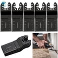 thumbnail image 1 of Deago 5 Metal Wood Oscillating Tool Saw Blades Professional Universal Quick Release Durable Multitool Blades Oscillating Multitool Kit Set, 1 of 10