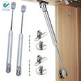thumbnail image 1 of Deago 50N/11lb Cabinet Door Lift Up Hydraulic Gas Spring Lid Flap Stay Hinge Strut Support,Set of 2, 1 of 11