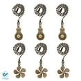 thumbnail image 1 of Deago 6PCS 12 Inch Ceiling Fan Pull Chain Extender Pull Chains Extension Fan Pull Chain Pendant Ornament with Ball Fan Chain Connector (Bronze), 1 of 8