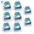 thumbnail image 1 of Deago 8 PCS Self Adhesive No Drilling Anti-Slip Broom Hook Mop Holder Grippers for Home, Kitchen and Wardrobe (Blue), 1 of 9