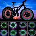 thumbnail image 1 of Deago Bike Wheel Lights, LED Waterproof Bicycle Spoke Tire Light with 32-LED and 32pcs Changes Patterns Bicycle Rim Lights for Mountain Bike/Road Bikes/BMX Bike/Hybrid Bike/Folding Bike, 1 of 10