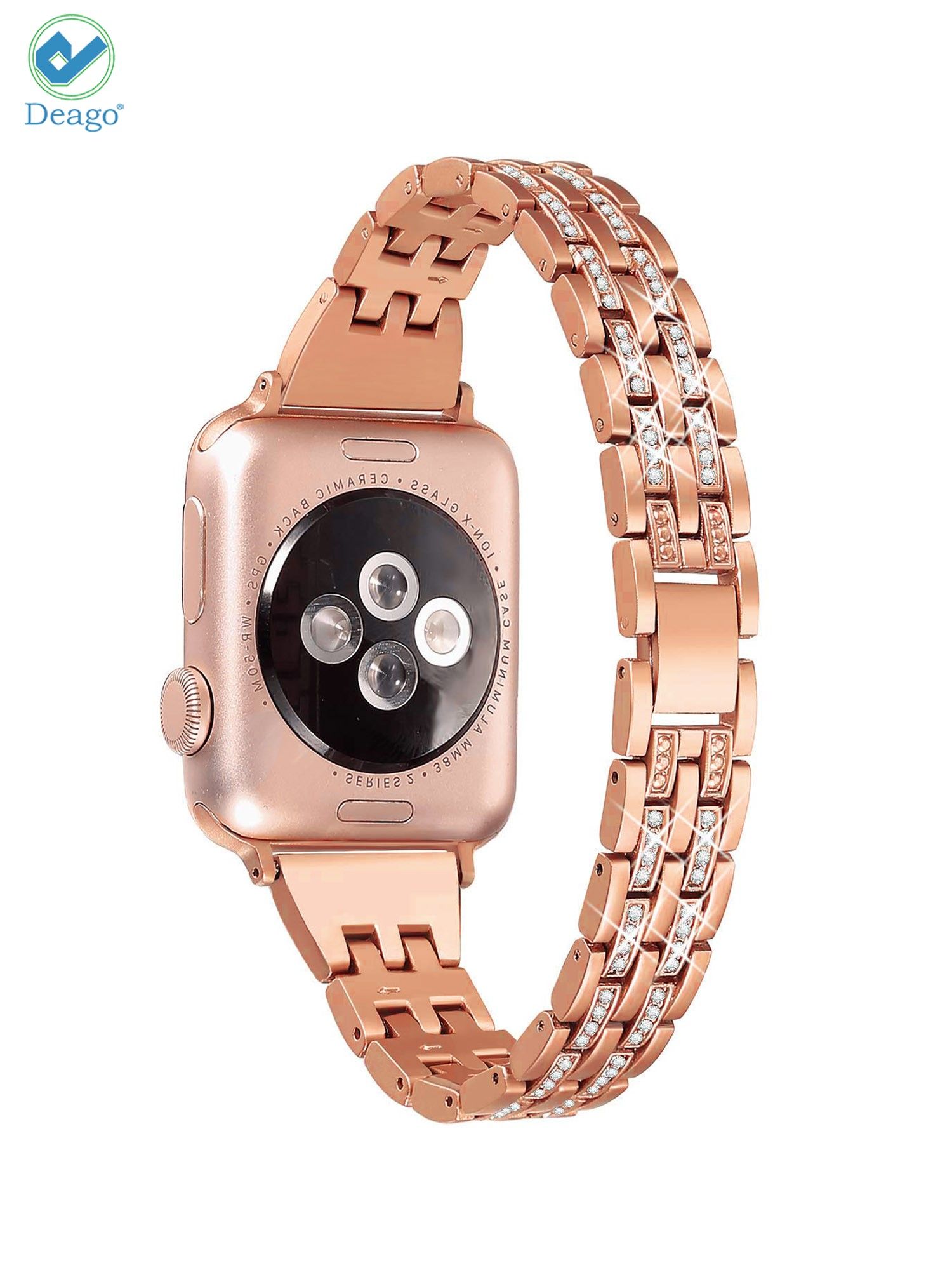 Deago Bling Bands For Apple Watch Band 38mm 40mm iWatch  display picture 1