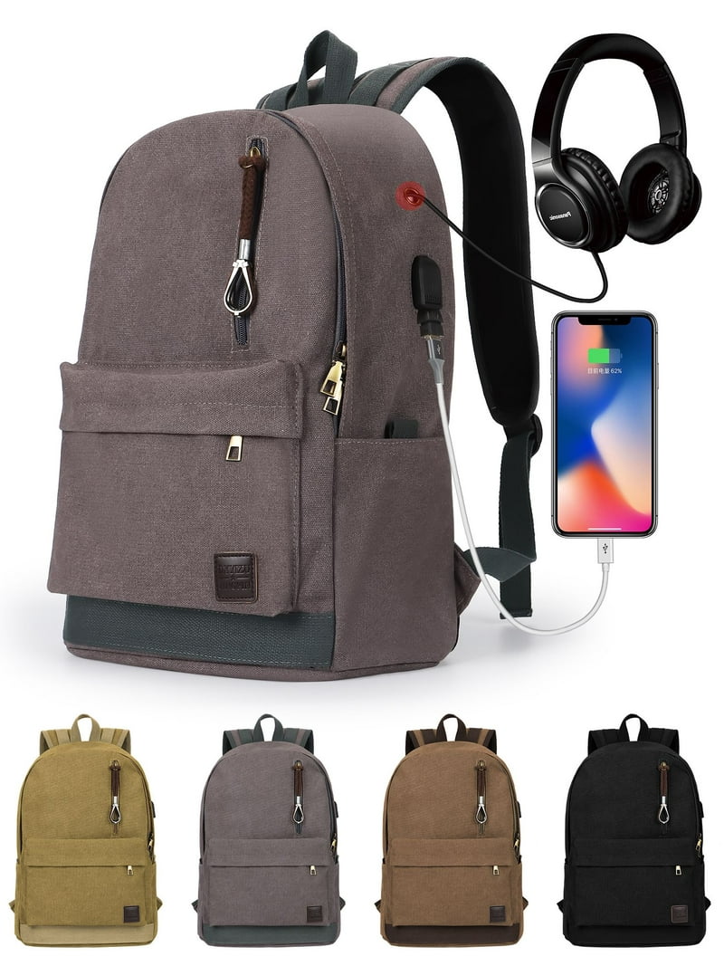 Laptop Backpack Women, Purse WaterproofTravel Back Pack with USB Charging Port Amazon.com: EMPSIGN Laptop Backpack Purse for Women and Men  main image 2