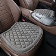 thumbnail image 1 of Deago Car Seat Cushion Pad Mat Comfort Seat Protector for Car Driver Seat Office Chair Home Use Breathable Seat Cover with Non Slip Bottom, 18.9" x 18.5" x 0.8", Gray, 1 of 9