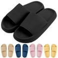 thumbnail image 1 of Deago Clouds Pillow Slippers for Women and Men Non Slip Quick Drying Shower Slides Bathroom Sandals Ultra Cushion Thick Sole, 1 of 10