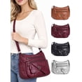 thumbnail image 1 of Deago Crossbody Bags for Women Pocketbooks Soft PU Leather Ladies Purses and Handbags Multi Pocket Shoulder Bag with Adjustable Strap, 1 of 10