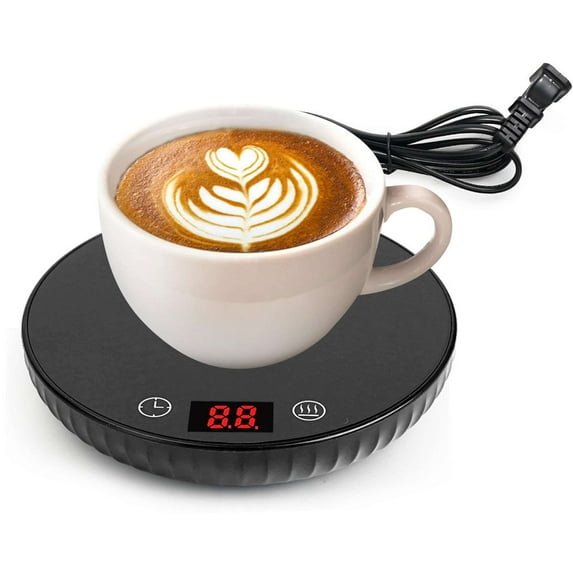 Deago Electric Coffee Mug Warmer for Desk with Auto Shut Off, 2 Temperature-Setting Smart Cup Warmer for Heating Coffee, Beverage, Milk and Tea