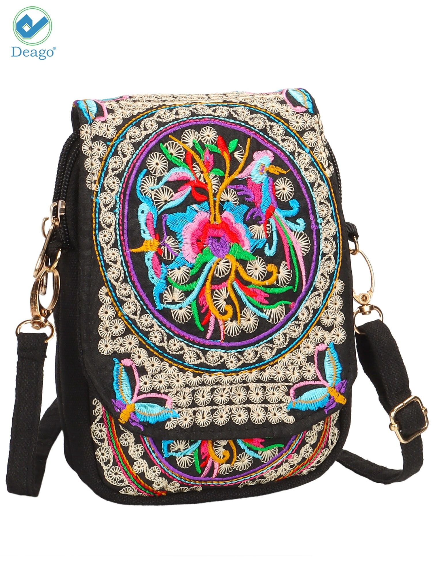 Small Crossbody Bag For Essentials Goodhan Embroidery 