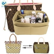 Deago Felt Insert Purse Handbag Organizer Bag Insert In Bag Totes Shaper with Inner Pocket Fits Neverfull Speedy