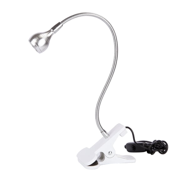 Deago LED Flexible USB Clip On Light/Book Light/Reading Lamp/Night Light Clip on for Desk, Bed Headboard and Computers