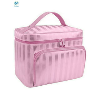 Under One Sky, Bags, New Under One Sky Pink Train Cosmetic Case Set  4pieces