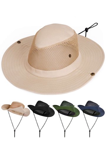 Mesh Safari Hat display picture 2