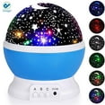 thumbnail image 1 of Deago Night Light Projector for Bedroom Multifunctional Star Projector Lamp for Kids Decorating Birthdays Christmas Parties and Home Detor (Blue), 1 of 11