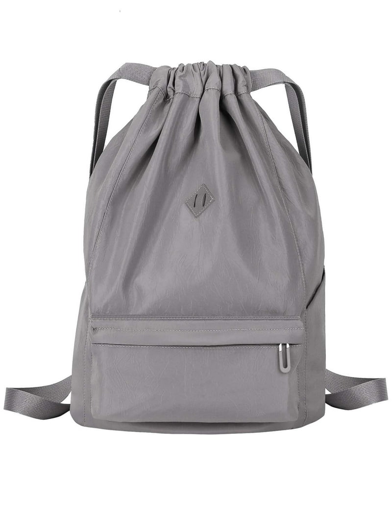Deago Nylon Drawstring Backpack Sports Gym Bag for Men Women Deago Nylon Drawstring Backpack Sports Gym Bag for Men Women