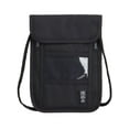 thumbnail image 1 of Deago Passport Holder Neck Pouch Travel Neck Wallet with RFID Blocking Adjustable Neck Strap to Keep Your Passport Document and Credit Card Safe, Black, 1 of 8