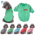 thumbnail image 1 of Deago Pet Dog Clothes Knitwear Dog Sweater Fleece Coat Soft Thickening Warm Pup Dogs Shirt Winter Puppy Sweater for Dogs, 1 of 7