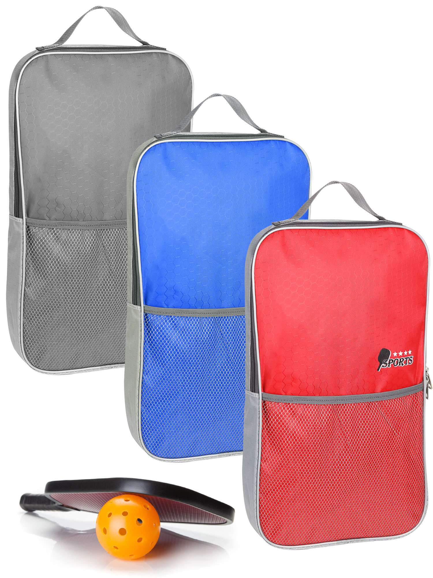 Deago Pickleball Bag, Sport Pickleball Sling Bag for Men and Women, Adjustable Pickleball