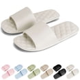 thumbnail image 1 of Deago Portable Foldable Travel Slippers for Women Men Lightweight Non-Slip Quick Dry House Indoor Slides Bathroom Shower Shoes Spa Gym Swimming Beach Sandals, 1 of 9