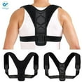 thumbnail image 1 of Deago Posture Corrector for Men and Women Upper Back Brace Clavicle Support Device for Thoracic Kyphosis and Shoulder Neck Pain Relief (Size XL), 1 of 9