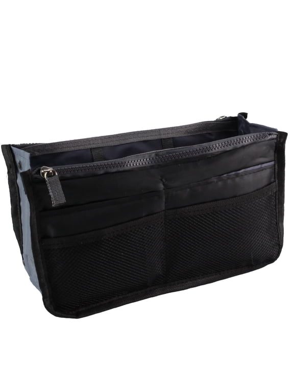 Purse Organizer Insert for Handbags Bag in Bag Organizers Inside Tote Pocketbook Women Nurse Nylon 13 Pockets