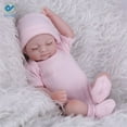 thumbnail image 1 of Deago Reborn Newborn Baby Realike Doll Handmade Lifelike Silicone Vinyl Weighted Alive Lovely Cute Doll Gifts 11", 1 of 7