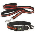 thumbnail image 1 of Deago Reflective Dog Collar and Leash Set Adjustable Padded Nylon Pet Collars with Dog Leashes for Small Medium Large Dogs (Orange, L), 1 of 11