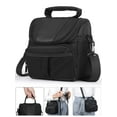 thumbnail image 1 of Deago Single Shoulder Crossbody Compact Camera Bag Case for Canon Nikon Sony SLR DSLR Mirrorless Cameras and Lenses (Black), 1 of 9