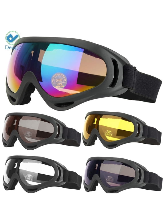 Ski Snowboard Goggles UV Protection Anti-Fog Snow Goggles for Men Women Youth