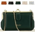 thumbnail image 1 of Deago Small Crossbody Bag for Women Cell Phone Purse Wallet Kiss Lock Cute Shoulder Handbag with Credit Card Slots (Green), 1 of 7