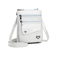 thumbnail image 1 of Deago Small Crossbody Bags for Women Vintage Soft PU Leather Cell Phone Purse Wallet Handbags Travel Shoulder Bag with Adjustable Strap (White), 1 of 9