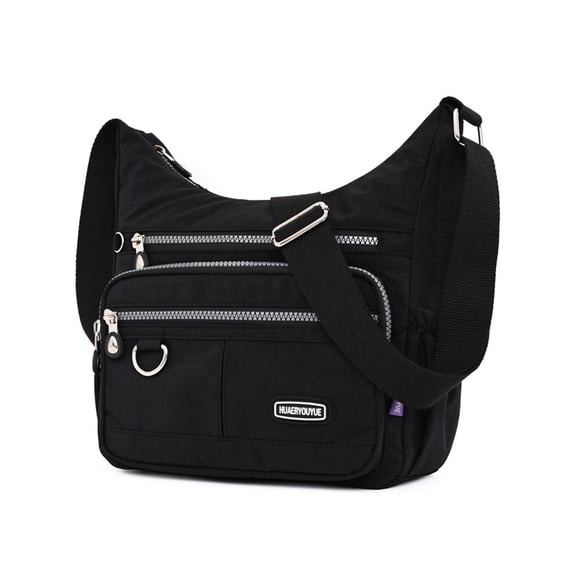 Deago Small Crossbody Shoulder Bag for Women Cellphone Bags Card Holder Wallet Purse, Black