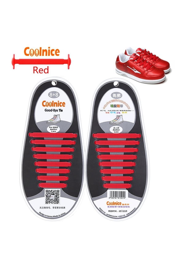 No Tie Shoelaces Tieless silicone Shoelaces Waterproof Flat Elastic Athletic Running Shoe Laces Multicolor for Sneaker Boots Board and Casual Shoes