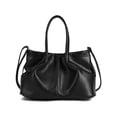 thumbnail image 1 of Deago Tote Bag for Women PU Leather Shoulder Handbags Fashion Hobo Crossbody Bags Bucket Purse with Adjustable Shoulder Strap (Black), 1 of 9